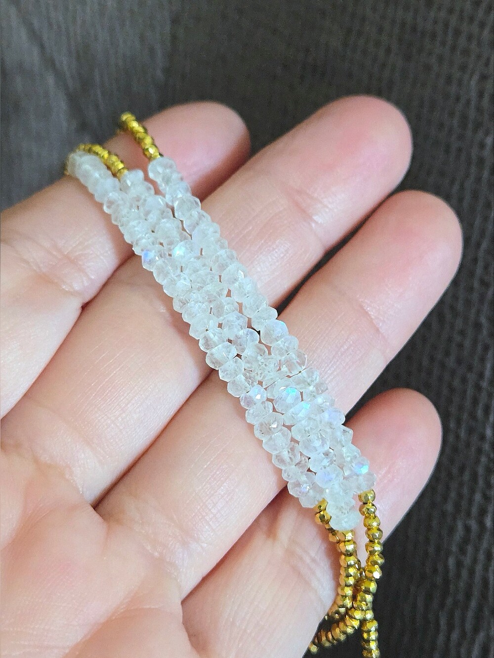 Convertible Moonstone🌙Necklace/Wrap Bracelet - NWOT - Picture 16 of 16